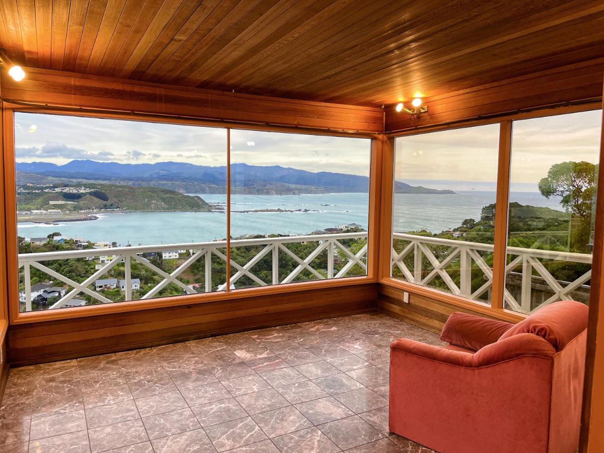 No Party Allowed,Sea View 5 Bedroom House Wellington Luaran gambar